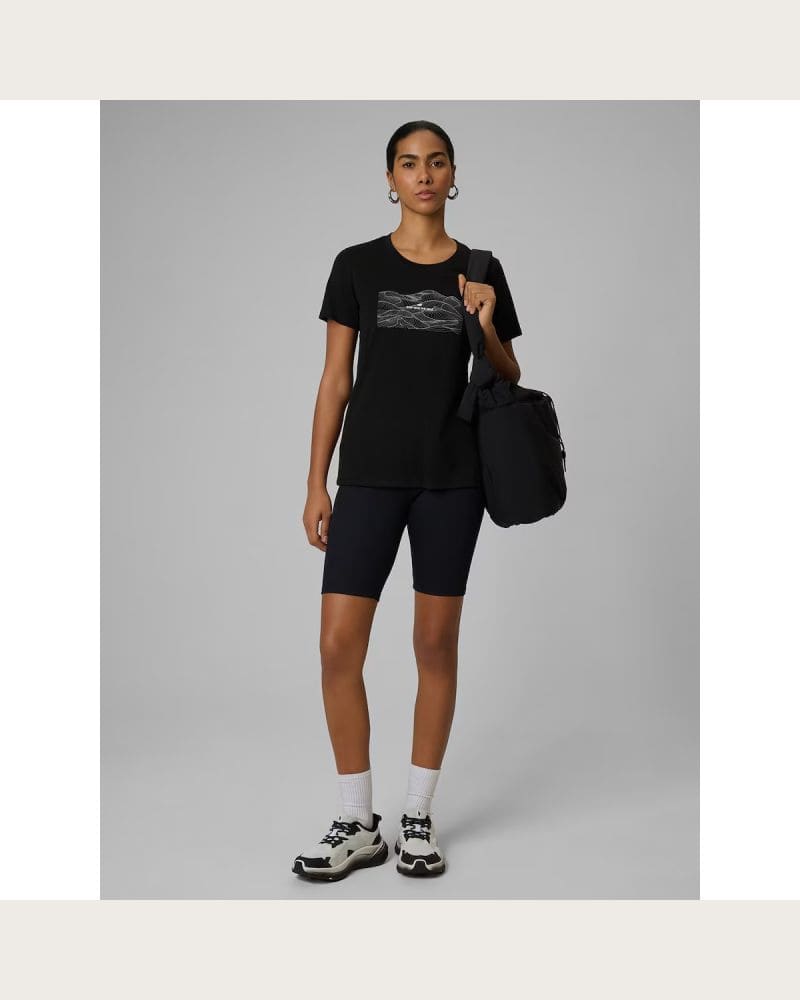Dámske kraťasy 4F SHORT TIGHTS CAS F017-20S-DEEP BLACK – fotka 4