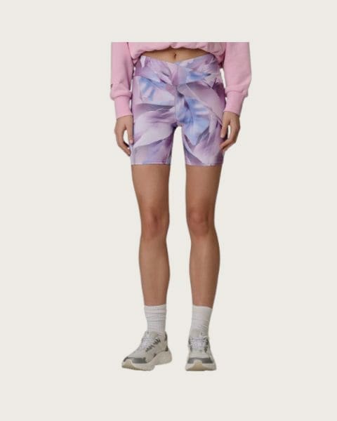 Dámske kraťasy 4F SHORT TIGHTS CAS F018-90A-MULTICOLOUR ALLOVER