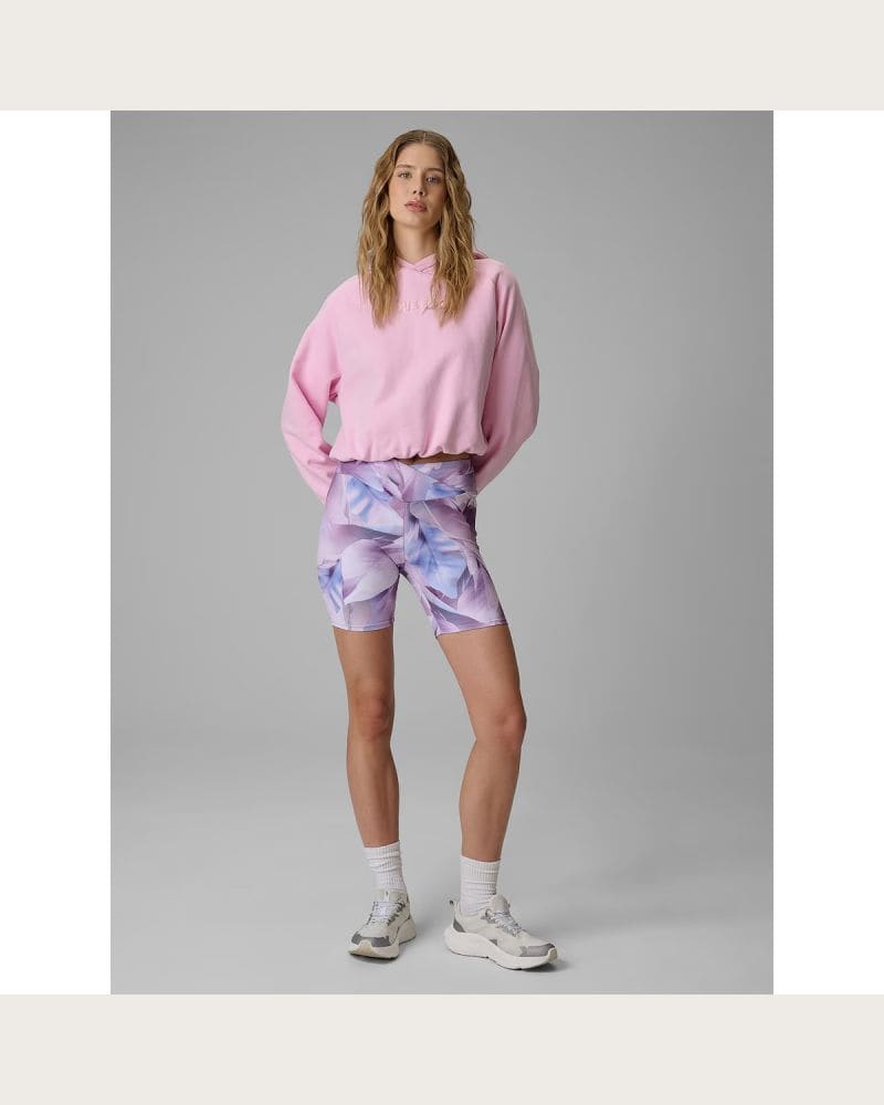 Dámske kraťasy 4F SHORT TIGHTS CAS F018-90A-MULTICOLOUR ALLOVER – fotka 3