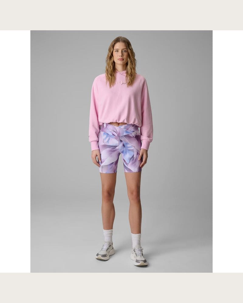 Dámske kraťasy 4F SHORT TIGHTS CAS F018-90A-MULTICOLOUR ALLOVER – fotka 4