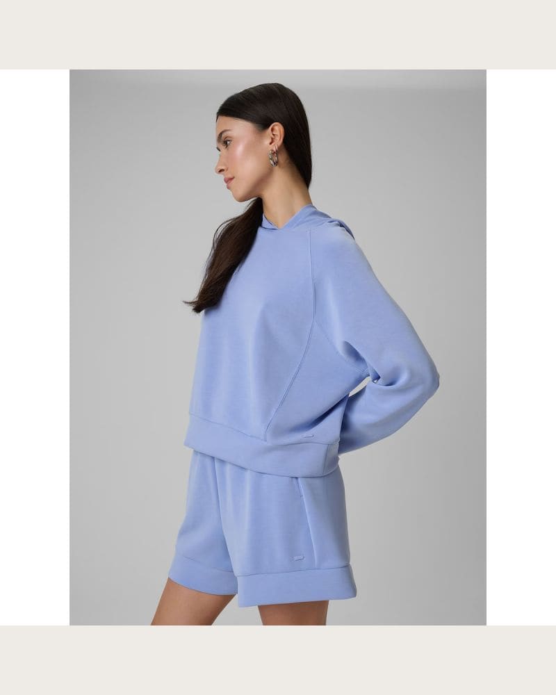 Dámska mikina s kapucňou 4F SWEATSHIRT F2183-32S-DENIM – fotka 3