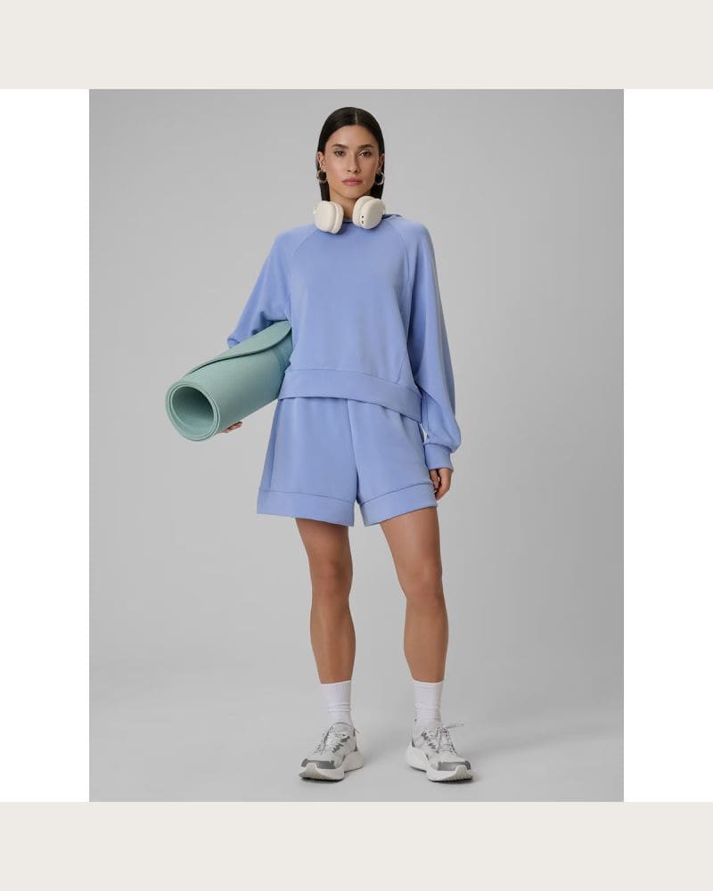 Dámska mikina s kapucňou 4F SWEATSHIRT F2183-32S-DENIM – fotka 6
