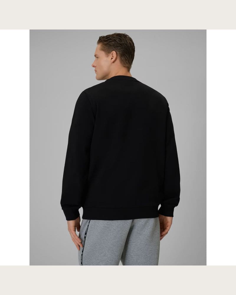 Pánska mikina 4F SWEATSHIRT M2237-20S-DEEP BLACK – fotka 4