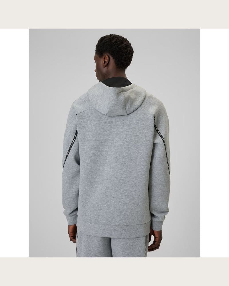 Pánska mikina s kapucňou 4F SWEATSHIRT M2238-27M-COLD LIGHT GREY MELANGE – fotka 4
