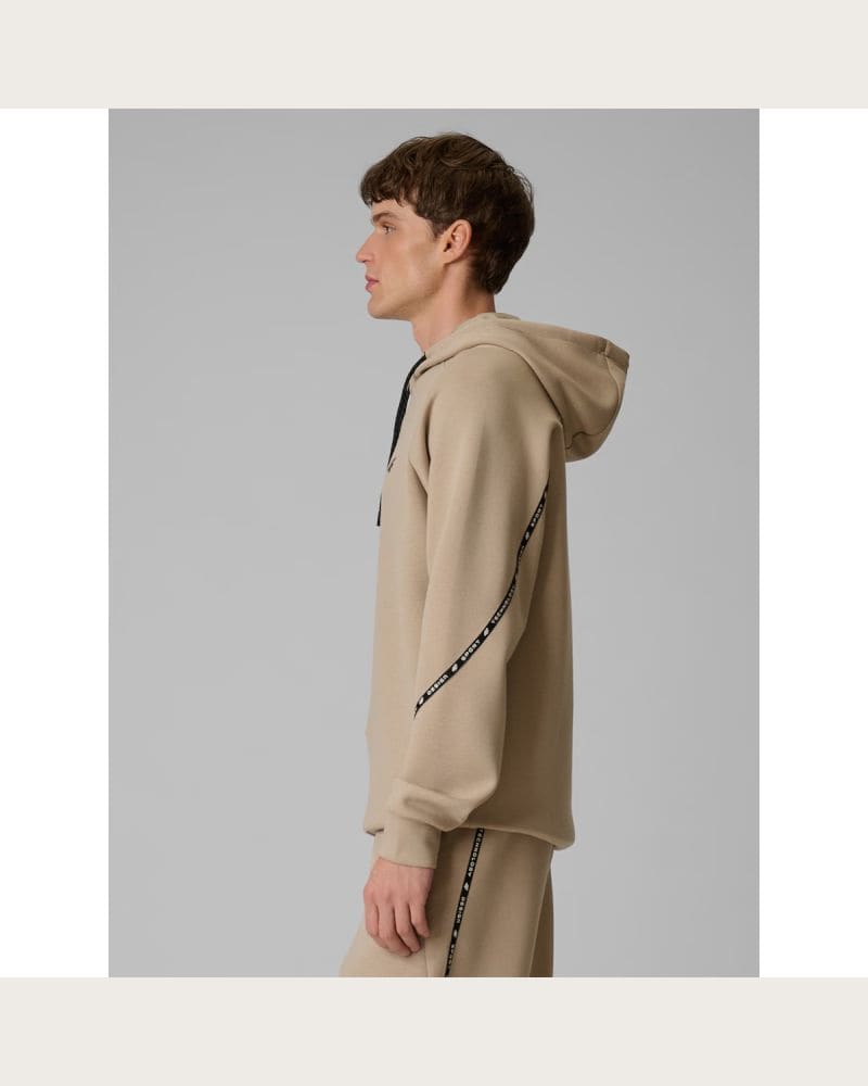 Pánska mikina s kapucňou 4F SWEATSHIRT M2238-83S-BEIGE – fotka 3