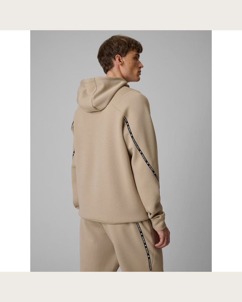 Pánska mikina s kapucňou 4F SWEATSHIRT M2238-83S-BEIGE – fotka 4