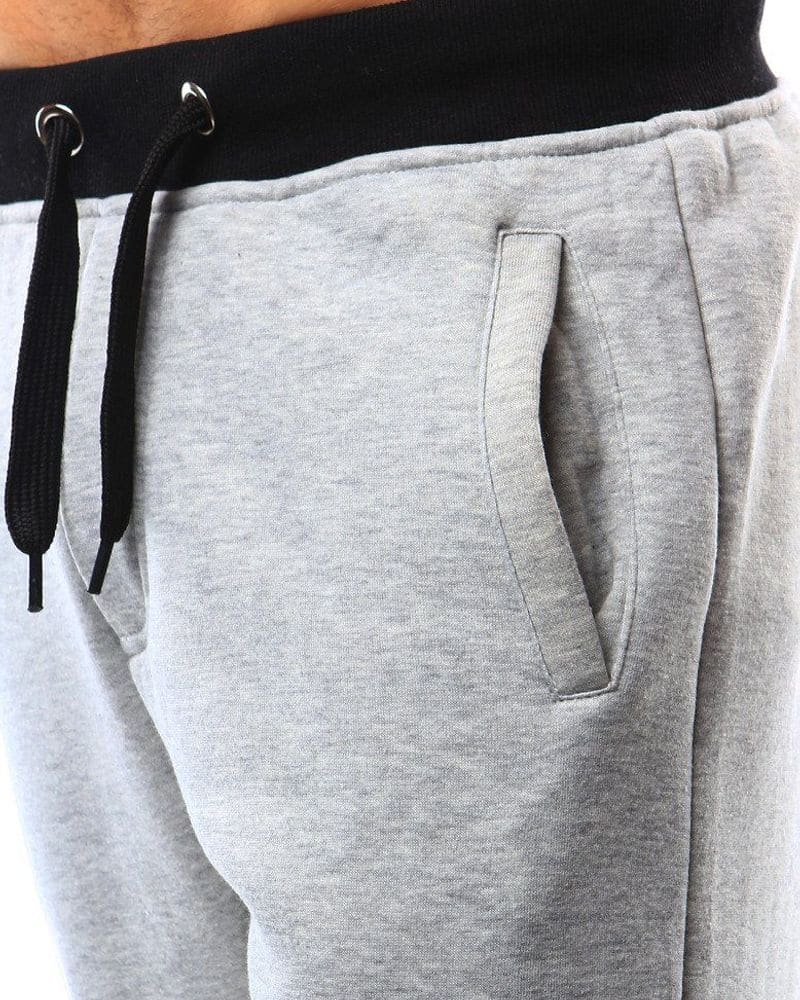 Trendy pánske tepláky v šedom prevedení – fotka 5