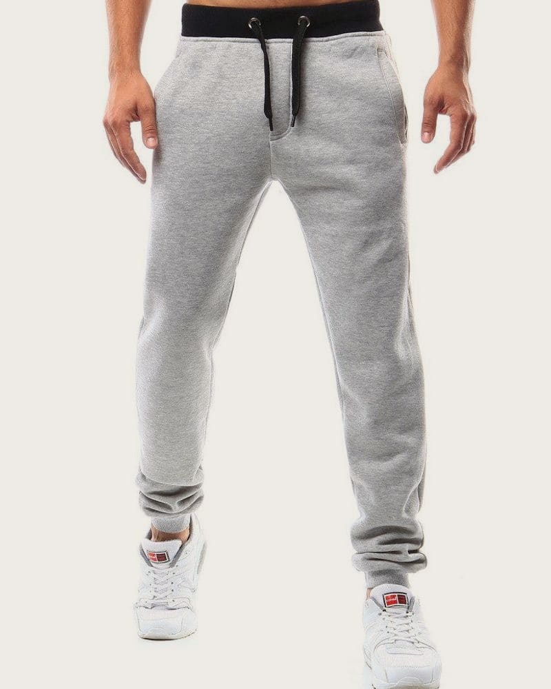 Trendy pánske tepláky v šedom prevedení – fotka 6