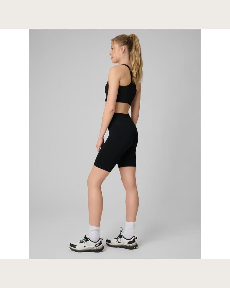 Dámske tréningové kraťasy 4F SHORT TIGHTS FNK F109-20S-DEEP BLACK – fotka 5