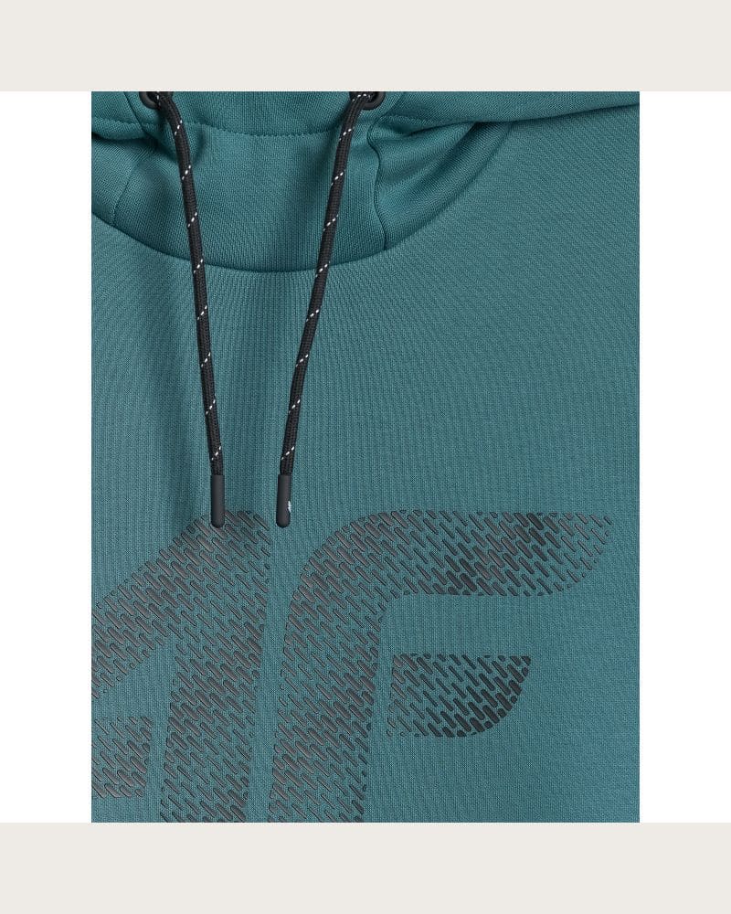 Pánska mikina s kapucňou 4F SWEATSHIRT M2133-46S-TEAL – fotka 4