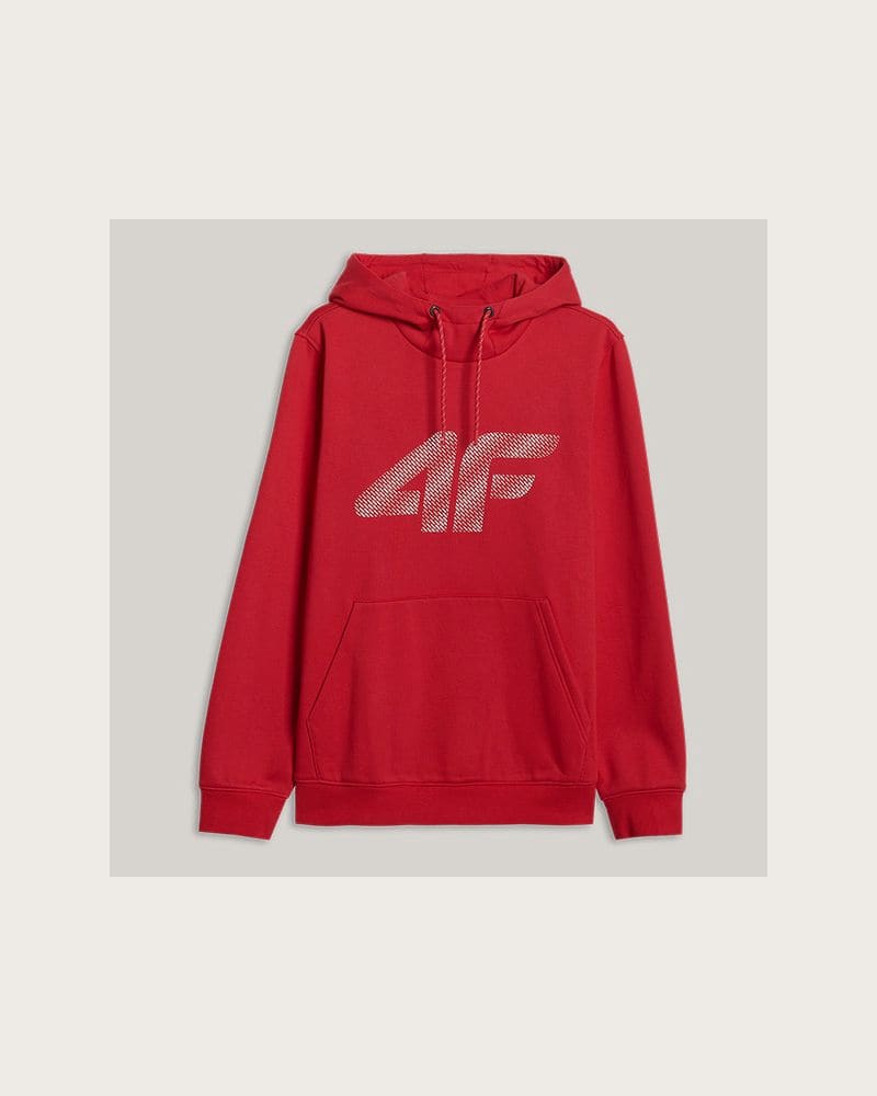 Pánska mikina s kapucňou 4F SWEATSHIRT M2133-62S-RED – fotka 4