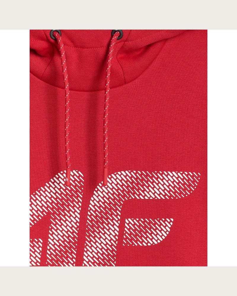 Pánska mikina s kapucňou 4F SWEATSHIRT M2133-62S-RED – fotka 5