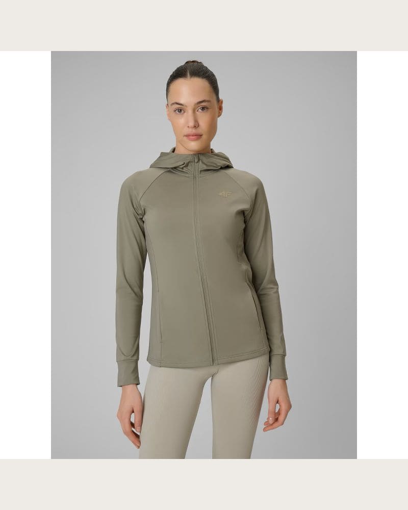 Dámska tréningová mikina 4F SWEATSHIRT FNK F656-41S-GREEN – fotka 2