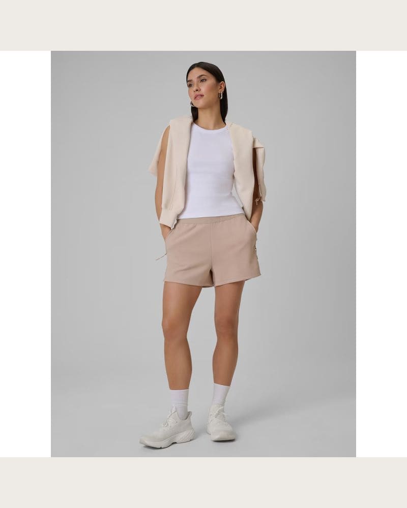 Dámske kraťasy 4F SHORTS CAS F713-83S-BEIGE – fotka 3
