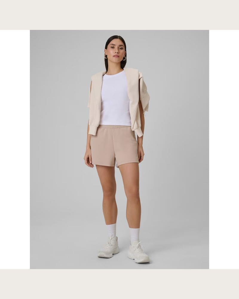 Dámske kraťasy 4F SHORTS CAS F713-83S-BEIGE – fotka 4