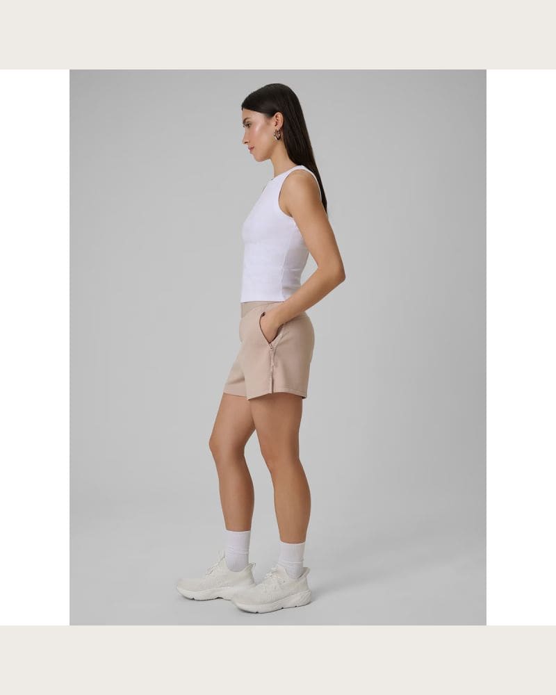 Dámske kraťasy 4F SHORTS CAS F713-83S-BEIGE – fotka 5