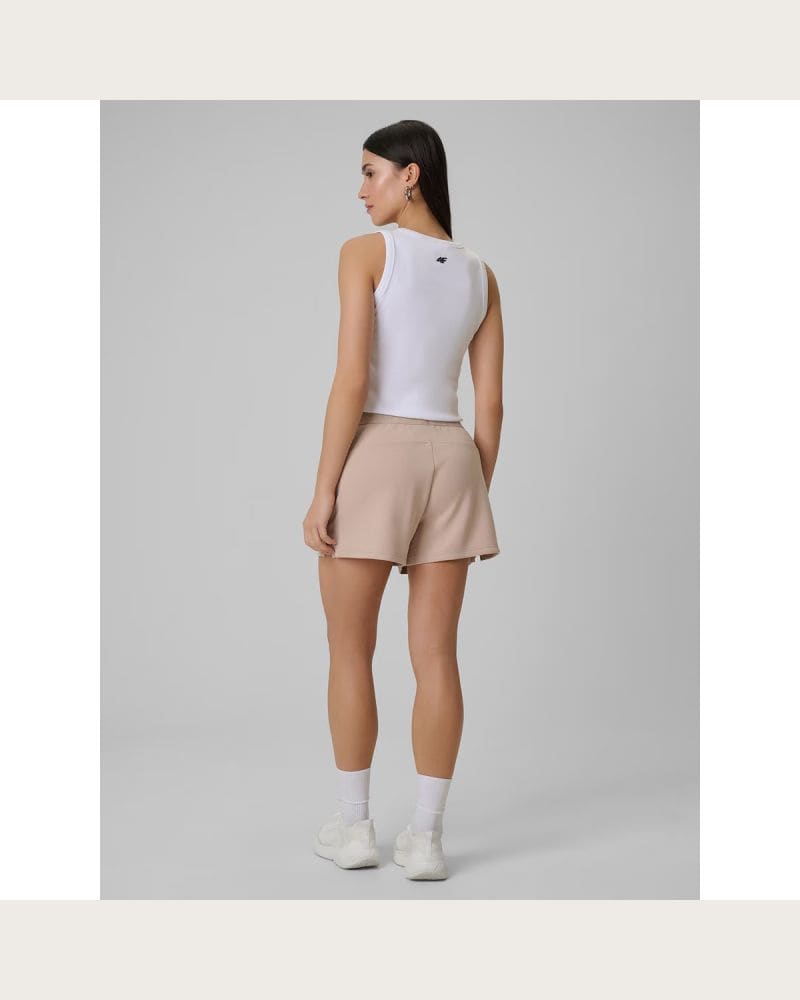 Dámske kraťasy 4F SHORTS CAS F713-83S-BEIGE – fotka 6