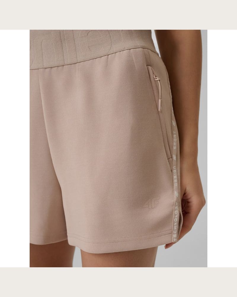 Dámske kraťasy 4F SHORTS CAS F713-83S-BEIGE – fotka 7