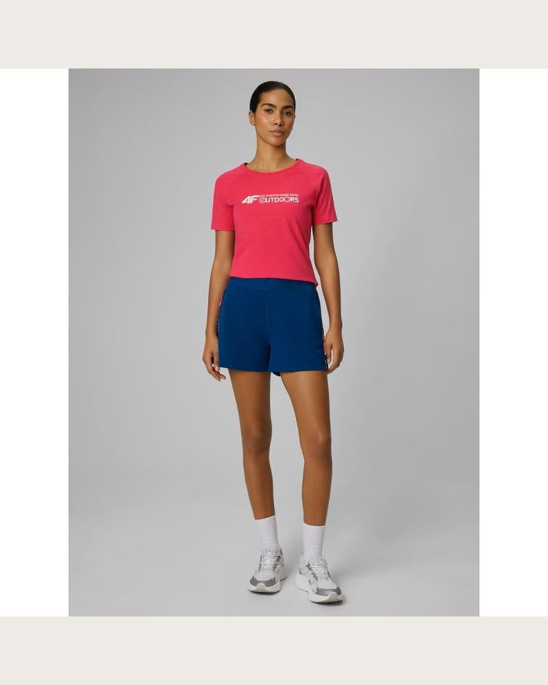 Dámske kraťasy 4F SHORTS CAS F713-46S-TEAL – fotka 3