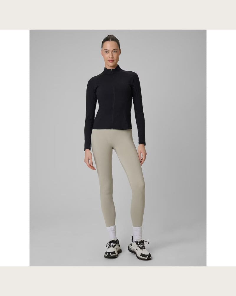 Dámska tréningová mikina so zipsom 4F SWEATSHIRT FNK F0850-20S-DEEP BLACK – fotka 5