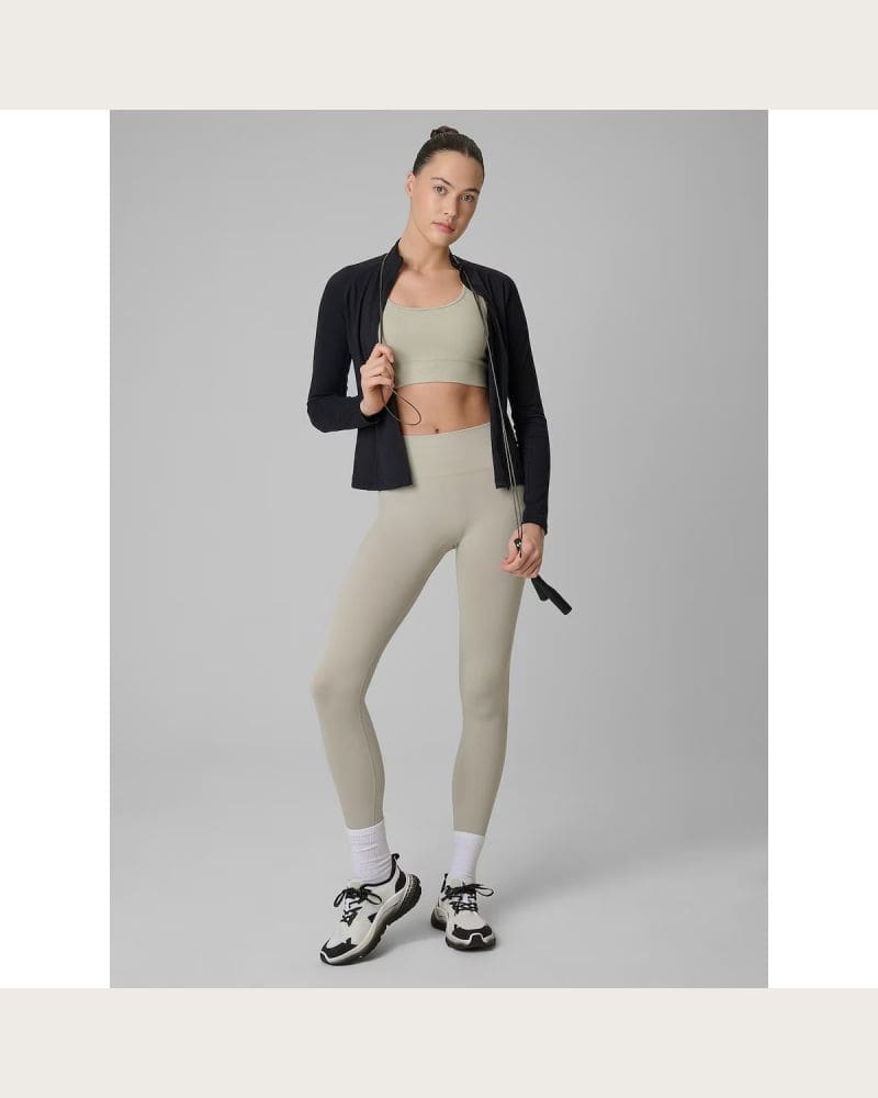 Dámska tréningová mikina so zipsom 4F SWEATSHIRT FNK F0850-20S-DEEP BLACK – fotka 6