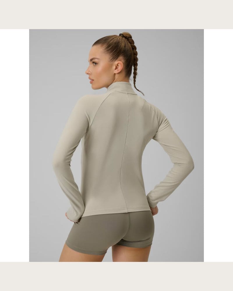 Dámska tréningová mikina so zipsom 4F SWEATSHIRT FNK F0850-12S-CREME – fotka 4