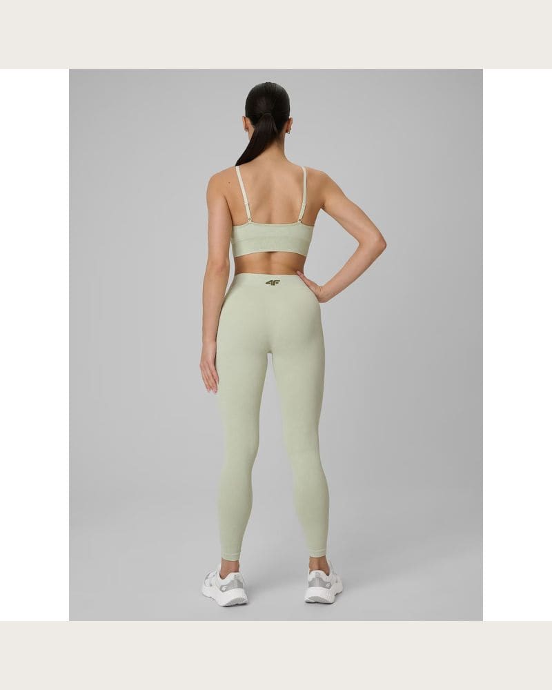 Dámske legíny 4F TIGHTS FNK F399-42A LIGHT GREEN ALLOVER – fotka 6