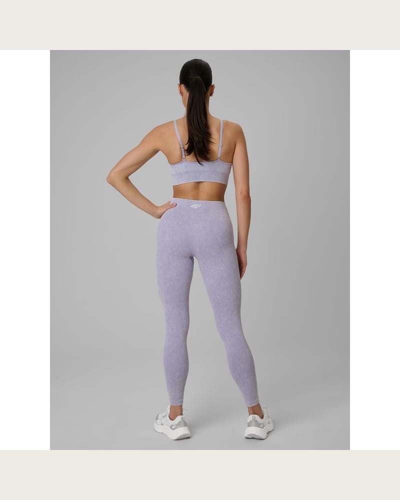 Dámske legíny 4F TIGHTS FNK F399-51A-VIOLET ALLOVER – fotka 6