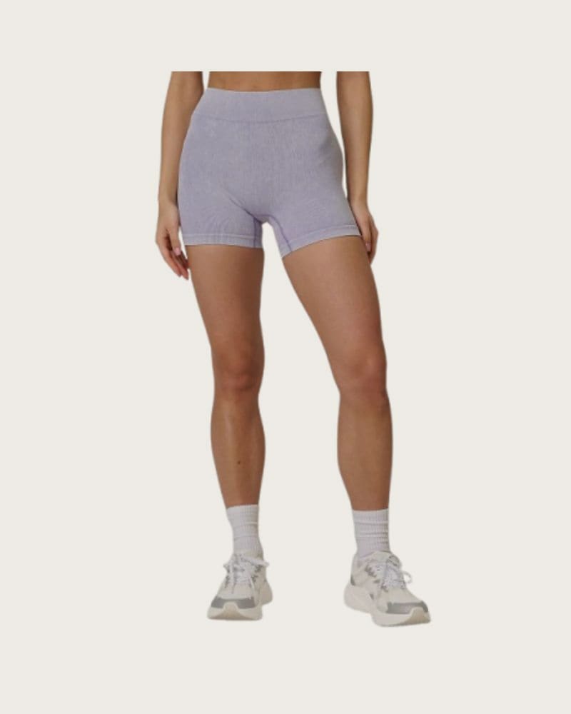 Dámske tréningové kraťasy 4F SHORT TIGHTS FNK F072-51A-VIOLET ALLOVER