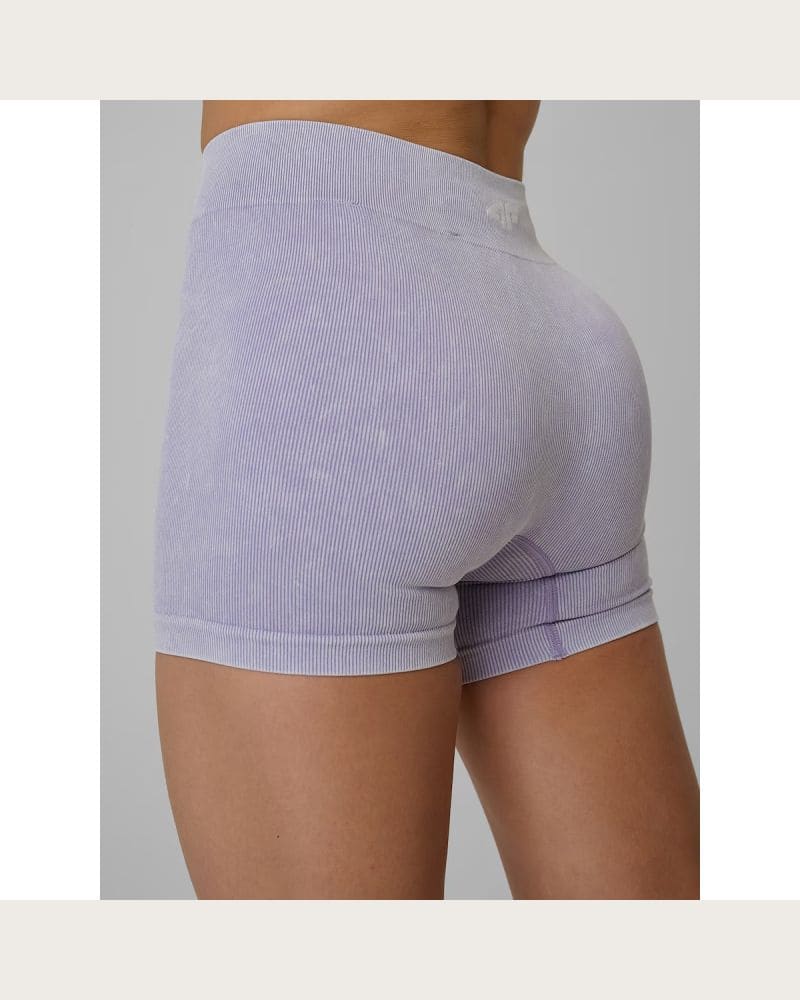 Dámske tréningové kraťasy 4F SHORT TIGHTS FNK F072-51A-VIOLET ALLOVER – fotka 7