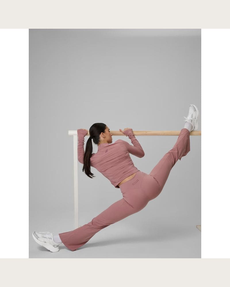 Dámske legíny 4F TIGHTS FNK F405-56S-LIGHT PINK – fotka 7