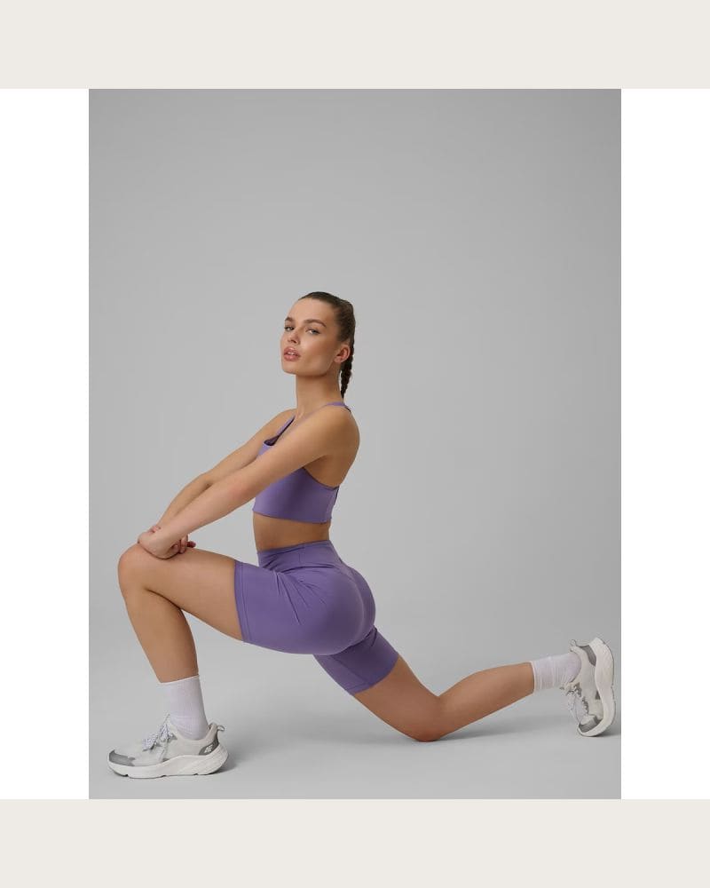 Dámske tréningové kraťasy 4F SHORT TIGHTS FNK F085-51S-VIOLET – fotka 7