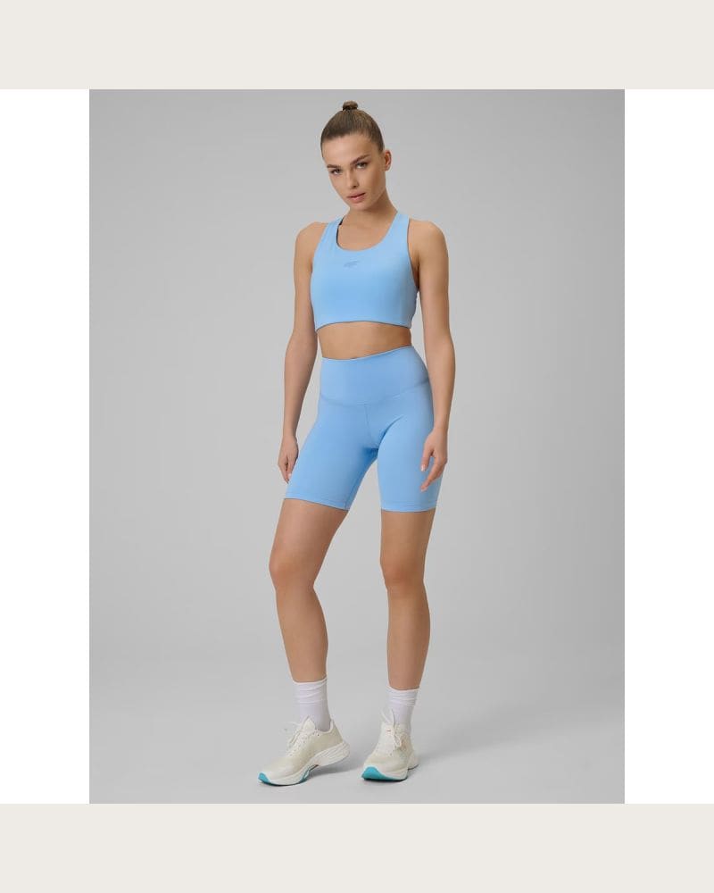 Dámske tréningové kraťasy 4F SHORT TIGHTS FNK F085-33S-BLUE – fotka 3