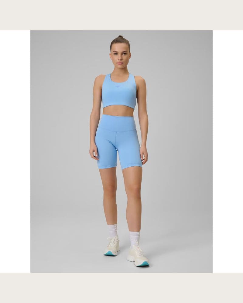 Dámske tréningové kraťasy 4F SHORT TIGHTS FNK F085-33S-BLUE – fotka 4