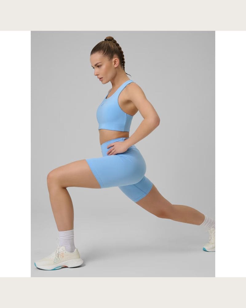 Dámske tréningové kraťasy 4F SHORT TIGHTS FNK F085-33S-BLUE – fotka 7