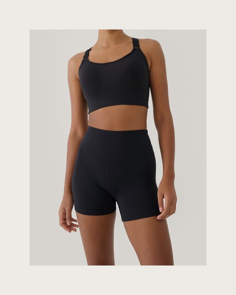 Dámske tréningové kraťasy 4F SHORT TIGHTS FNK F086-20S-DEEP BLACK – fotka 5