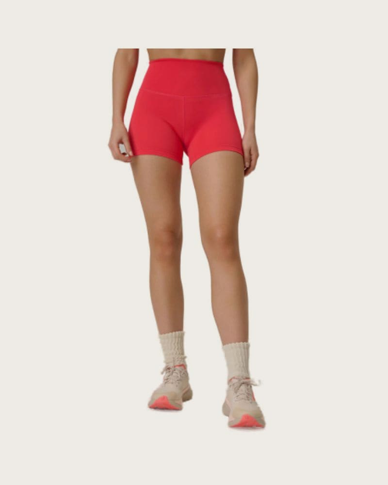 Dámske tréningové kraťasy 4F SHORT TIGHTS FNK F086-63S-CORAL