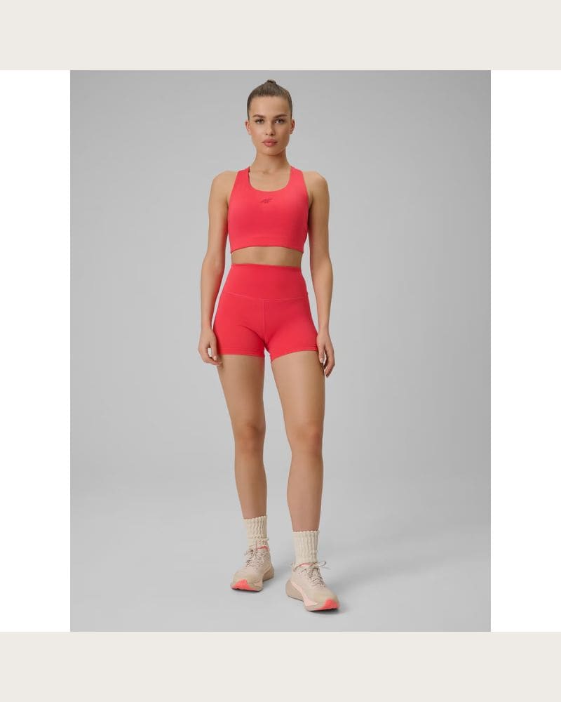 Dámske tréningové kraťasy 4F SHORT TIGHTS FNK F086-63S-CORAL – fotka 3