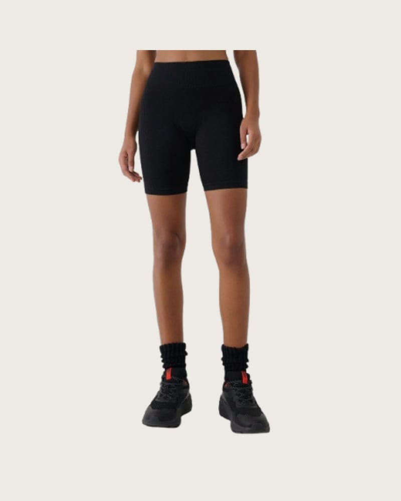 Dámske tréningové kraťasy 4F SHORT TIGHTS FNK F087-20S-DEEP BLACK