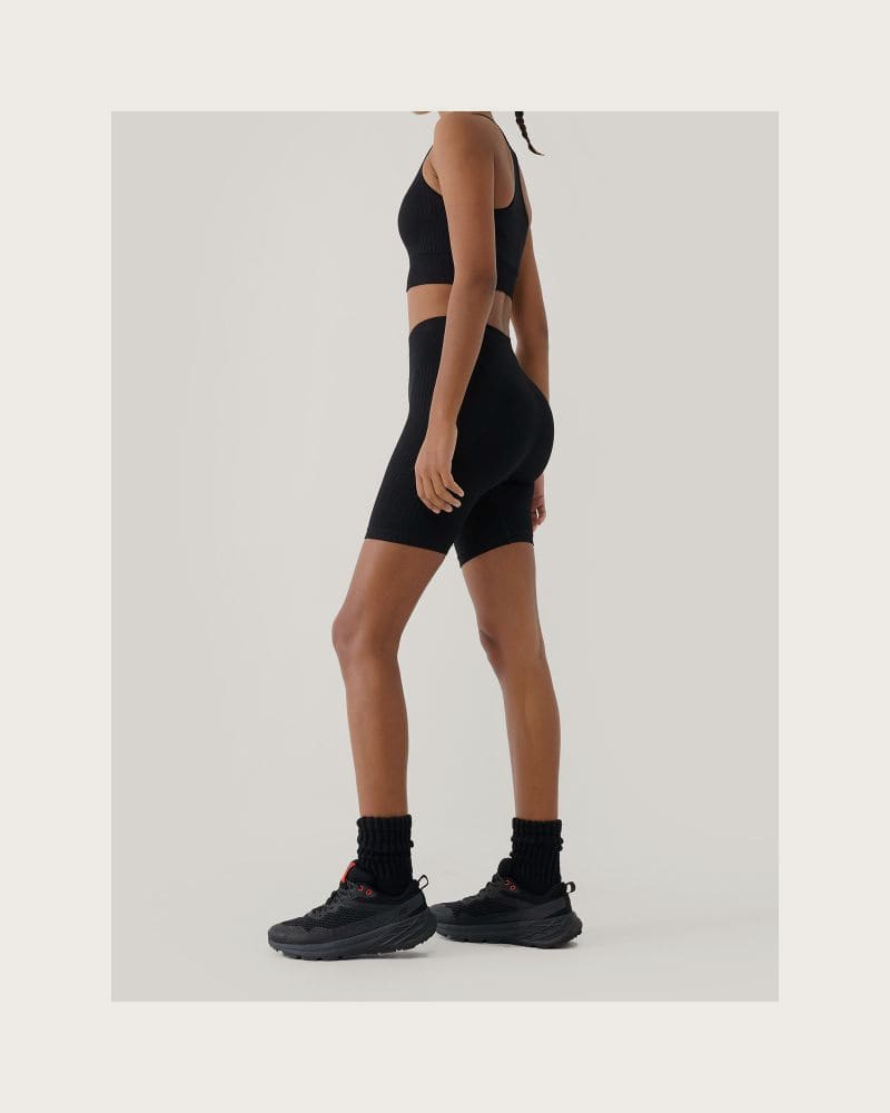 Dámske tréningové kraťasy 4F SHORT TIGHTS FNK F087-20S-DEEP BLACK – fotka 7