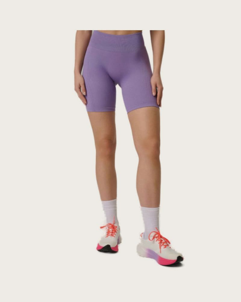 Dámske tréningové kraťasy 4F SHORT TIGHTS FNK F087-51S-VIOLET
