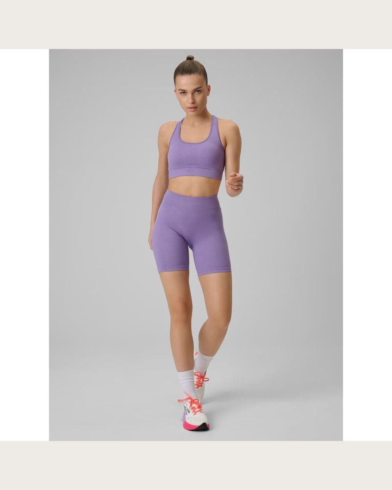 Dámske tréningové kraťasy 4F SHORT TIGHTS FNK F087-51S-VIOLET – fotka 4