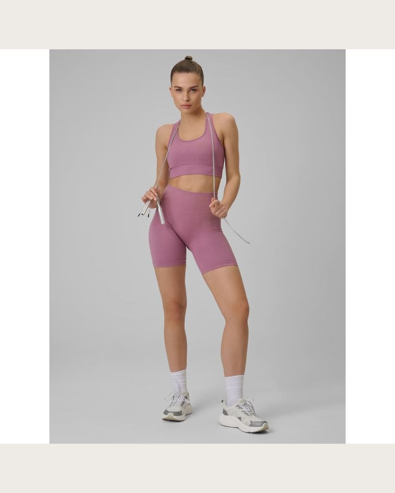 Dámske tréningové kraťasy 4F SHORT TIGHTS FNK F087-63S-CORAL – fotka 3