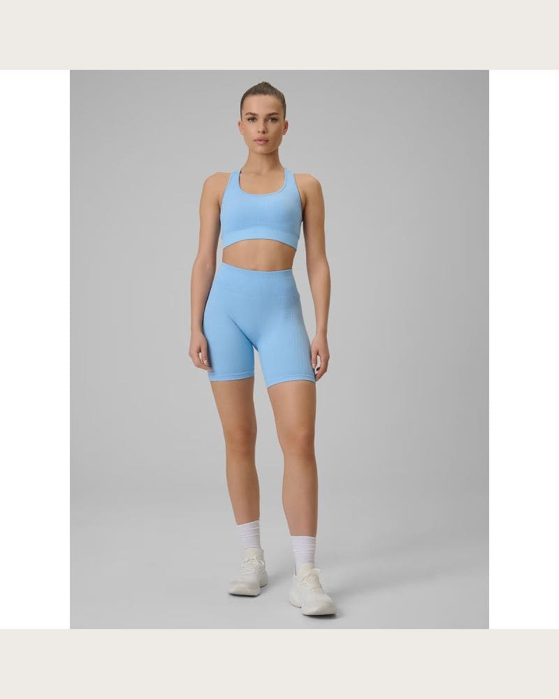 Dámske tréningové kraťasy 4F SHORT TIGHTS FNK F087-33S-BLUE – fotka 3