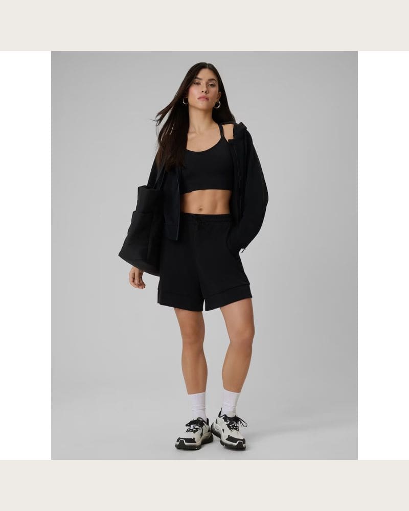 Dámske kraťasy 4F SHORTS CAS F717-20S-DEEP BLACK – fotka 4