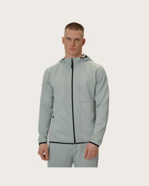 Pánska bežecká mikina 4F SWEATSHIRT FNK M627-47S-MINT