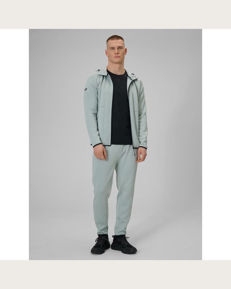 Pánska bežecká mikina 4F SWEATSHIRT FNK M627-47S-MINT – fotka 5