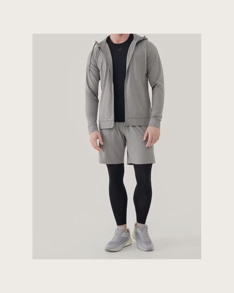 Pánske tréningové kraťasy 4F SHORTS FNK M1277-25M-GREY MELANGE – fotka 5
