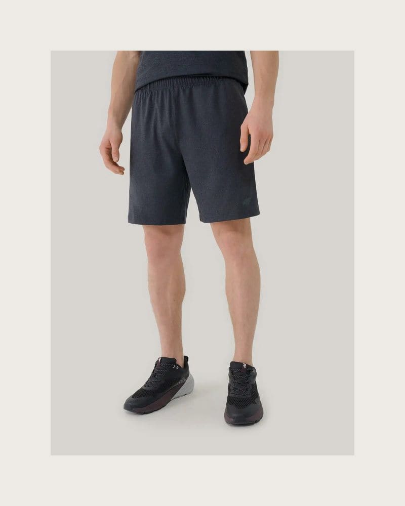 Pánske tréningové kraťasy 4F SHORTS FNK M1277-22M-ANTHRACITE MELANGE – fotka 2
