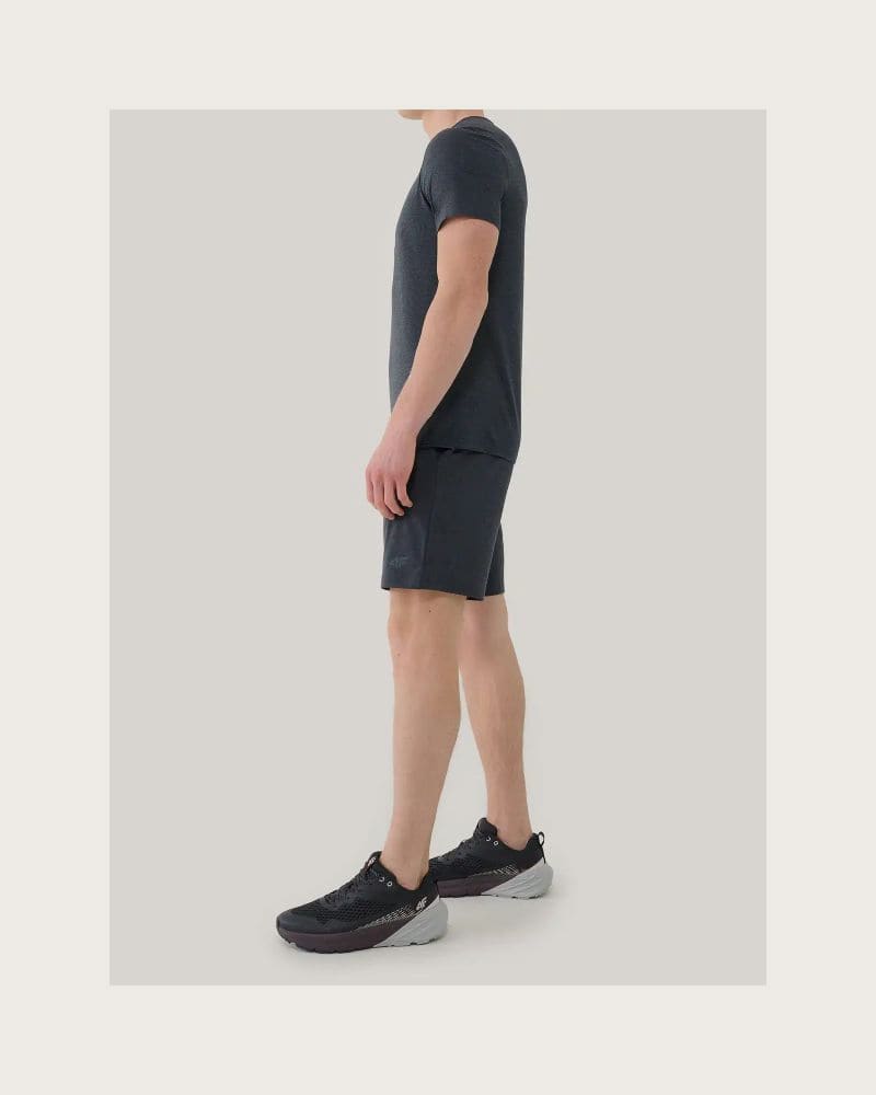 Pánske tréningové kraťasy 4F SHORTS FNK M1277-22M-ANTHRACITE MELANGE – fotka 4